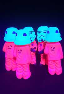 HOT PINK STORM TROOPER GID AND UV REFLECTIVE BY IMAGINATION STUDIOS