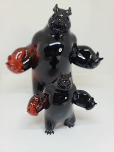 PANDA KING 3 NIGHTMARE COLORWAY 8-INCH AND 4-INCH BY WOES