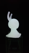 Load image into Gallery viewer, PINA COLADA GLOW SNALIEN  4-INCH GID WHITE BY TNT PLASTIC