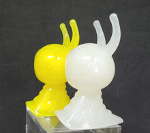Load image into Gallery viewer, PINA COLADA GLOW SNALIEN  4-INCH GID WHITE BY TNT PLASTIC